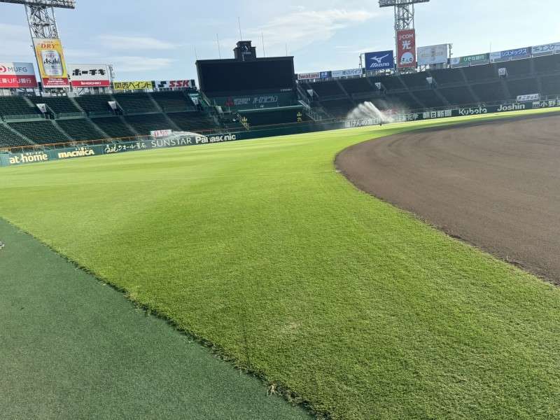 リリーフカーが出てくる場所付近