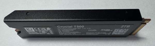 Crucial T500 2TB 側面